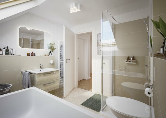 Doppelhaus-Behringen-116-Badezimmer Badezimmer