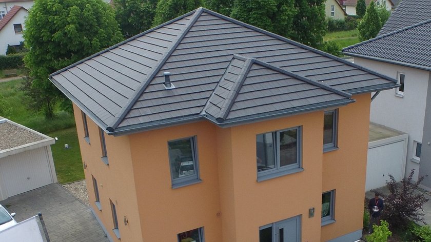 Musterhaus-Halle-Luftbild Musterhaus-Halle-Luftbild